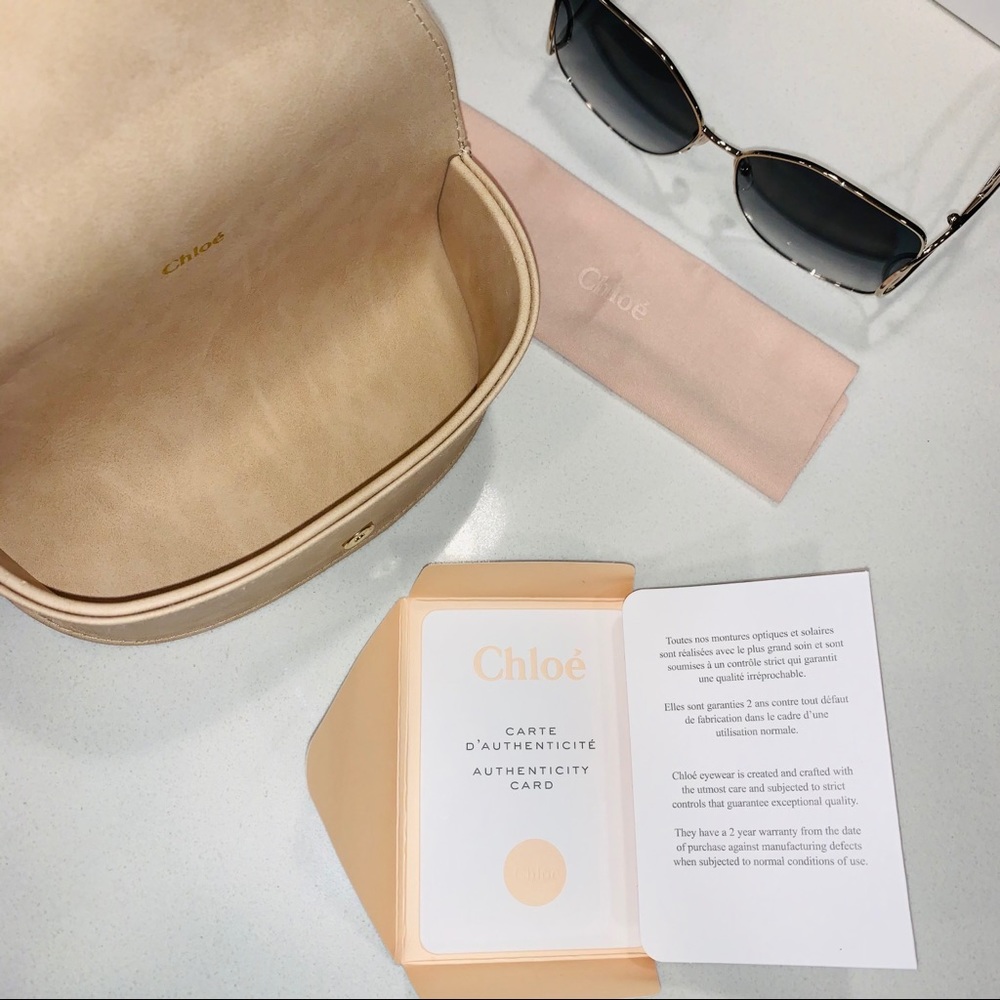 New Chloe | Modified Square Sunglasses 63mm - Picture 5 of 16